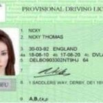 First Provisional Driving Licence