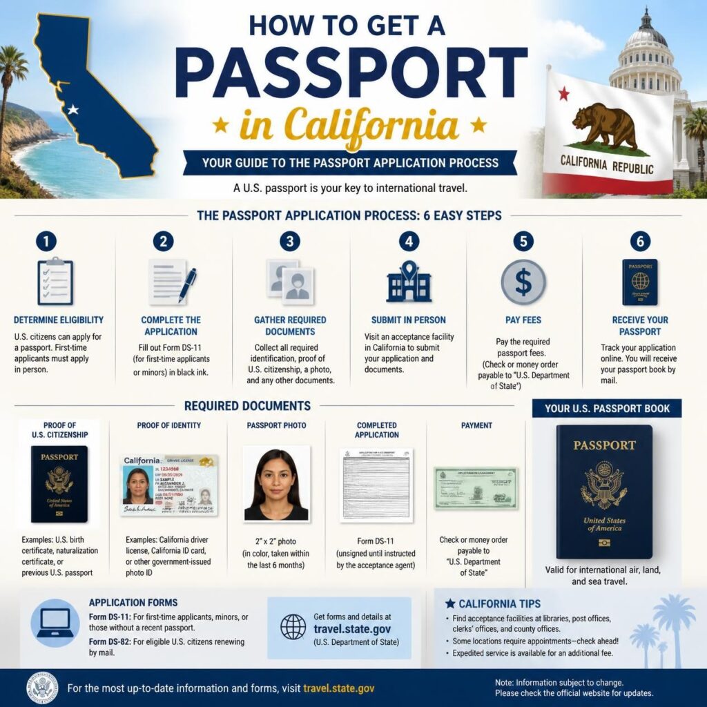 how do i get a passport in ca