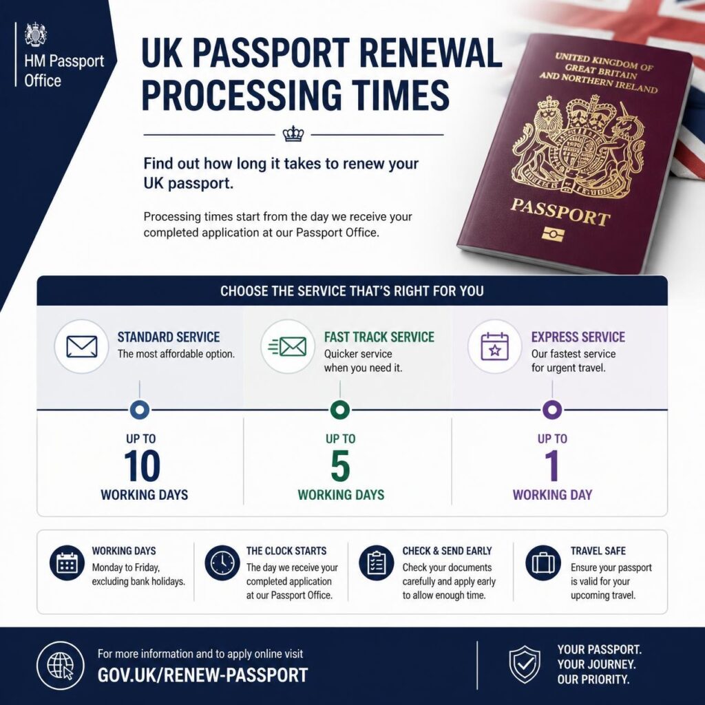 how long does a uk passport renewal take