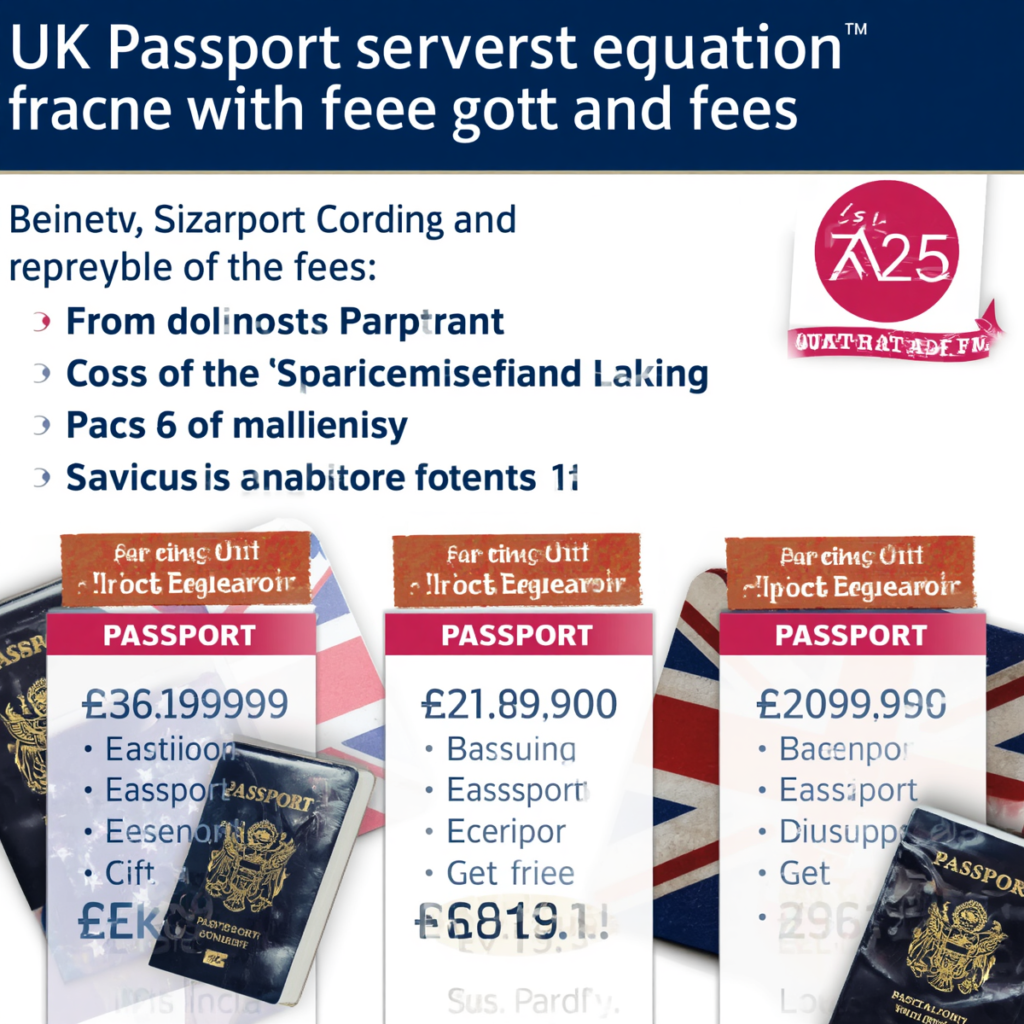 how much are uk passports