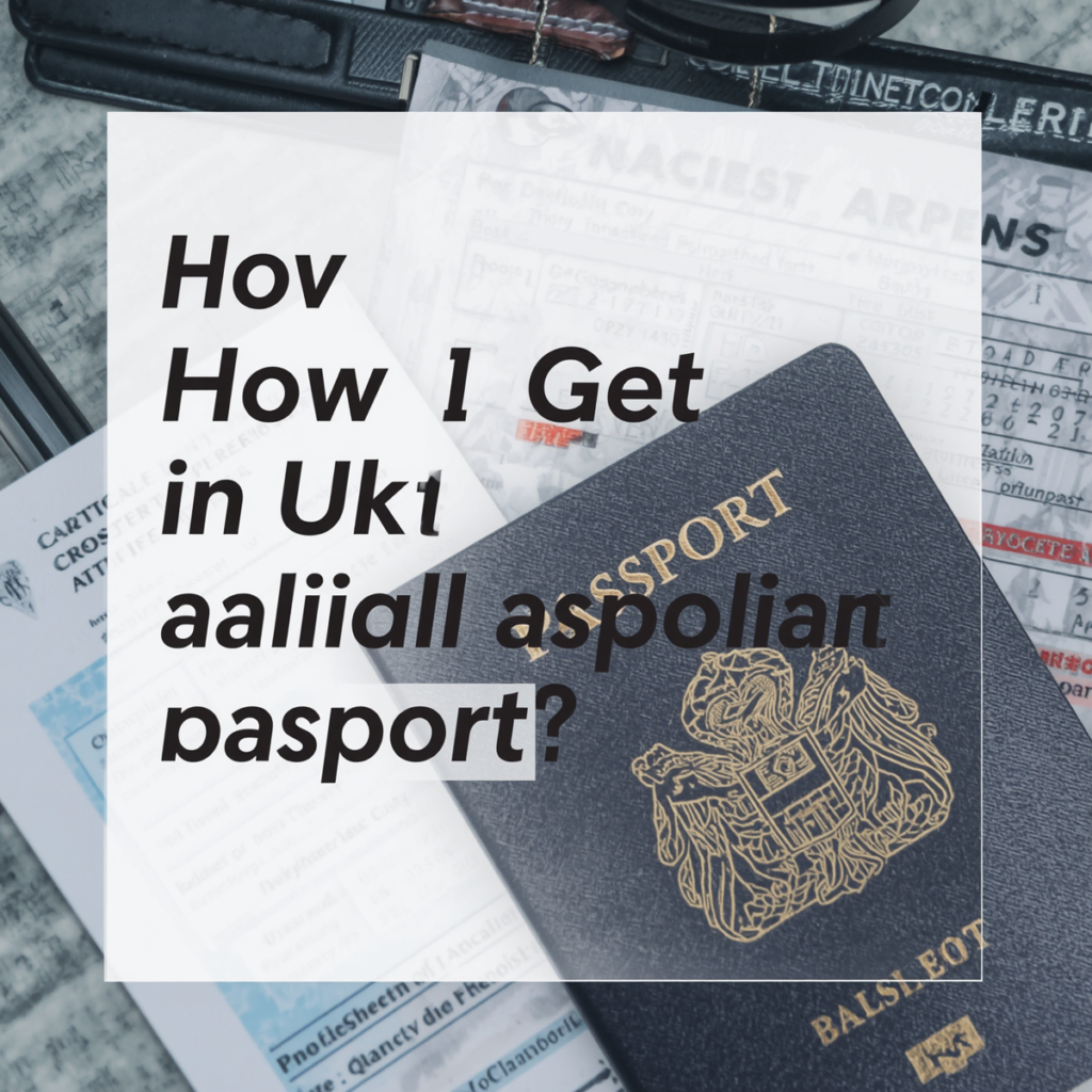 how to apply for uk passport