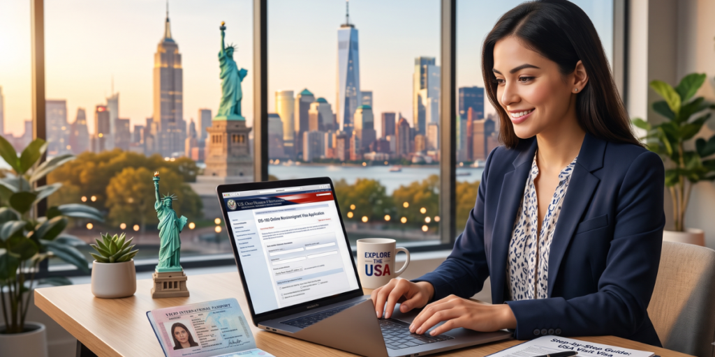 how to apply visit visa for usa