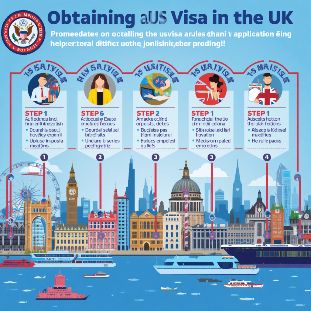 how to get us visa in uk