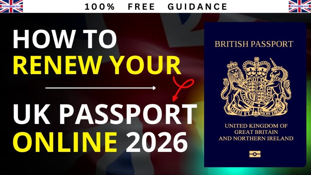 how to renew british passport in uk