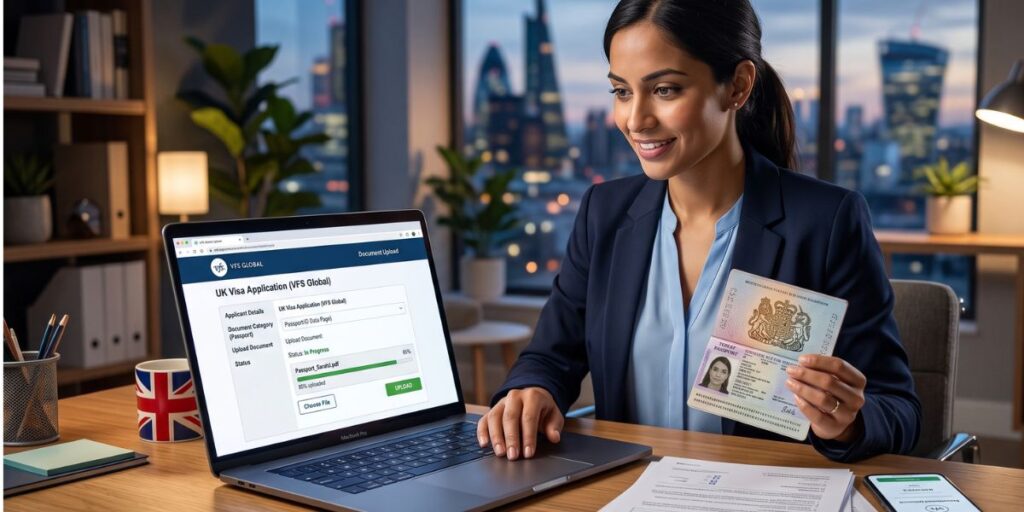 How to Self Upload Documents for UK Visa on VFS: Step-by-Step Guide