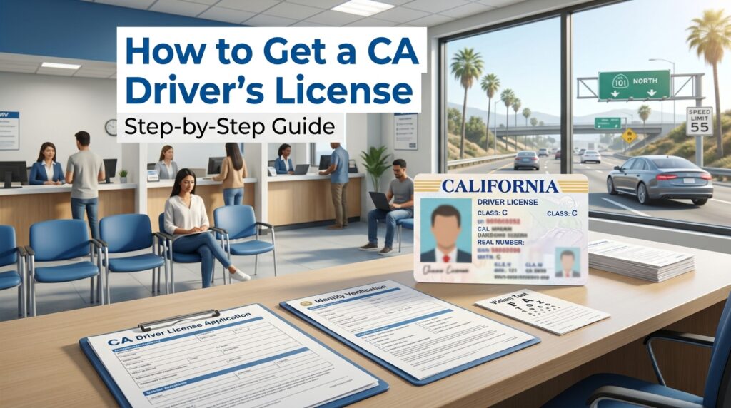 how to get ca driver's license