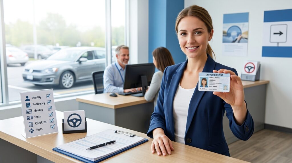 how to get a new driver's license