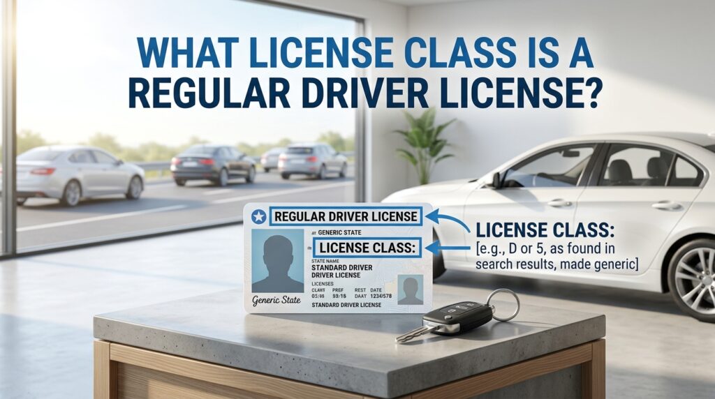 what license class is a regular driver license